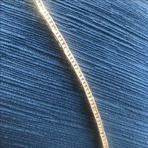 1.25 carat tennis bracelet and 2.25 carat ring